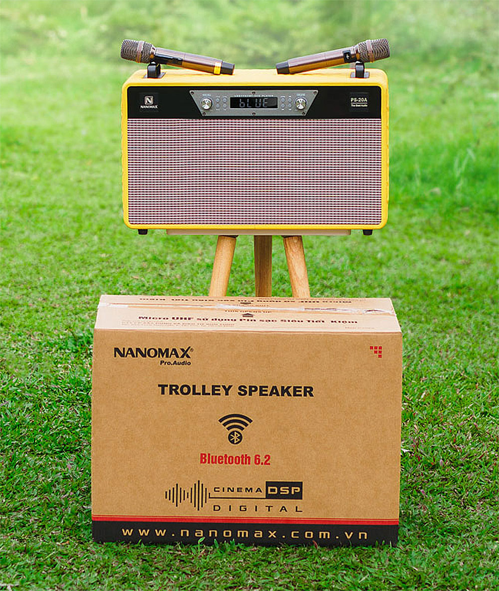 Loa xách tay Nanomax PS-20A, 3 đường tiếng