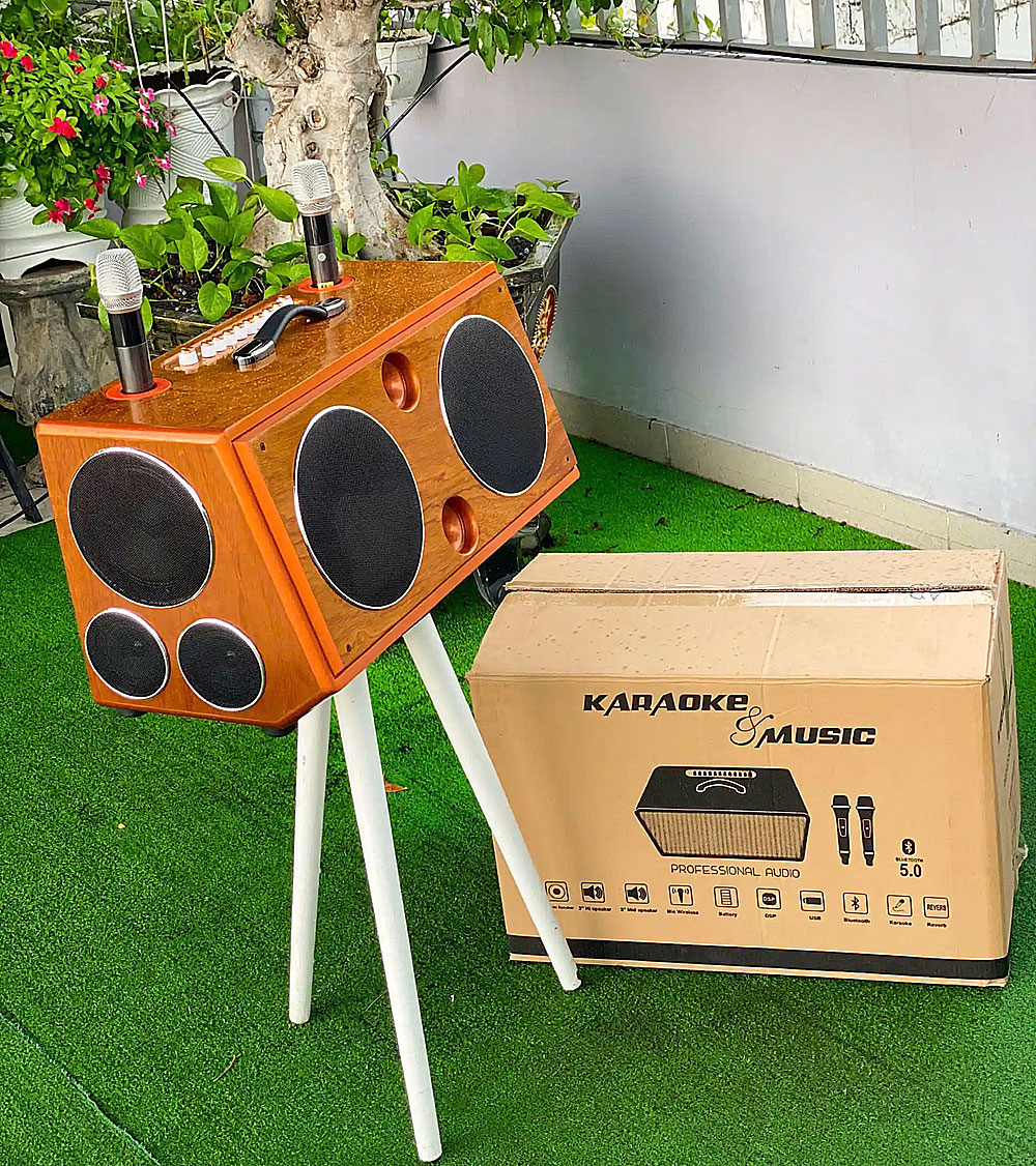 Loa xách tay S99 Pro, 2 bass 25