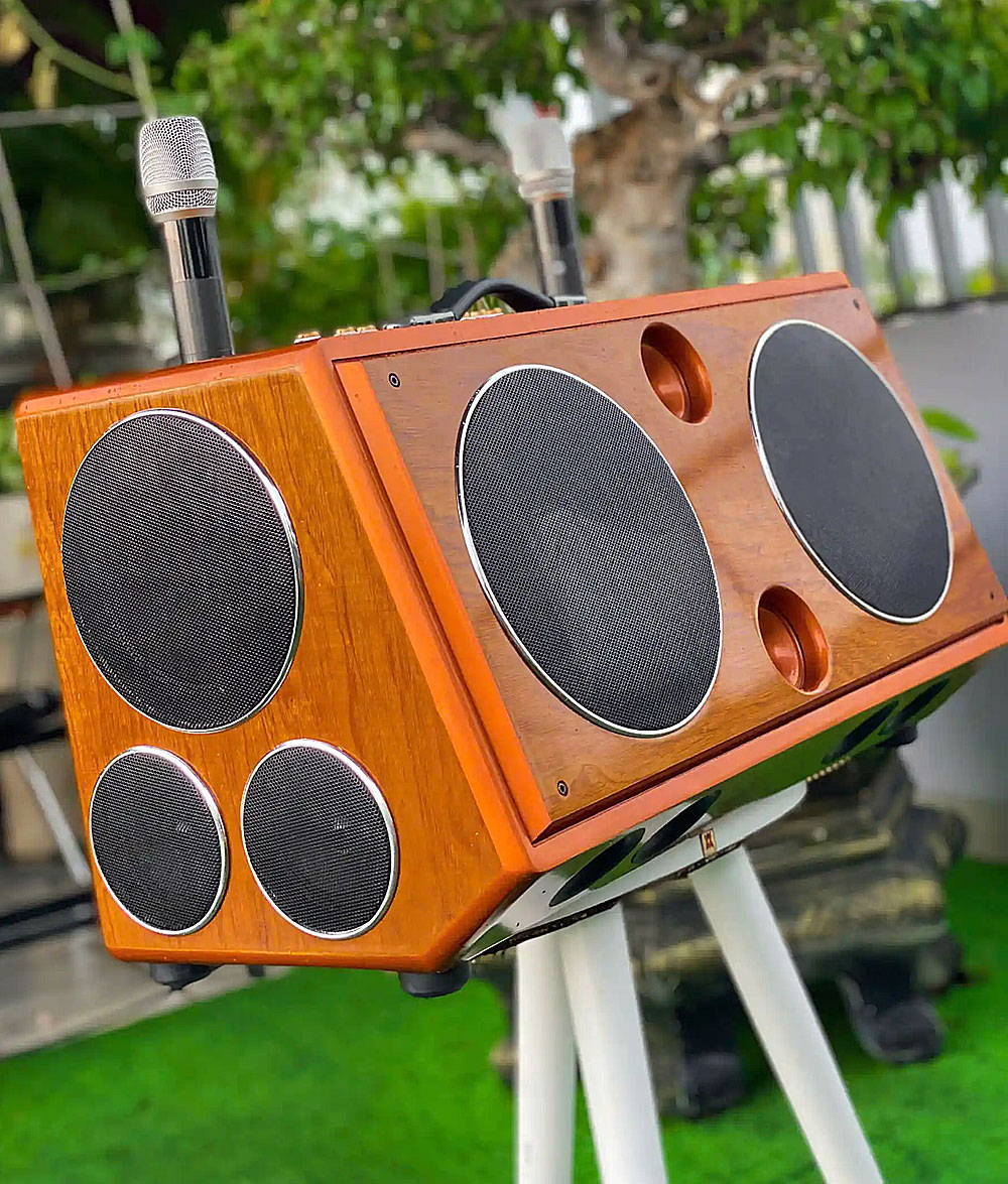 Loa xách tay S99 Pro, 2 bass 25