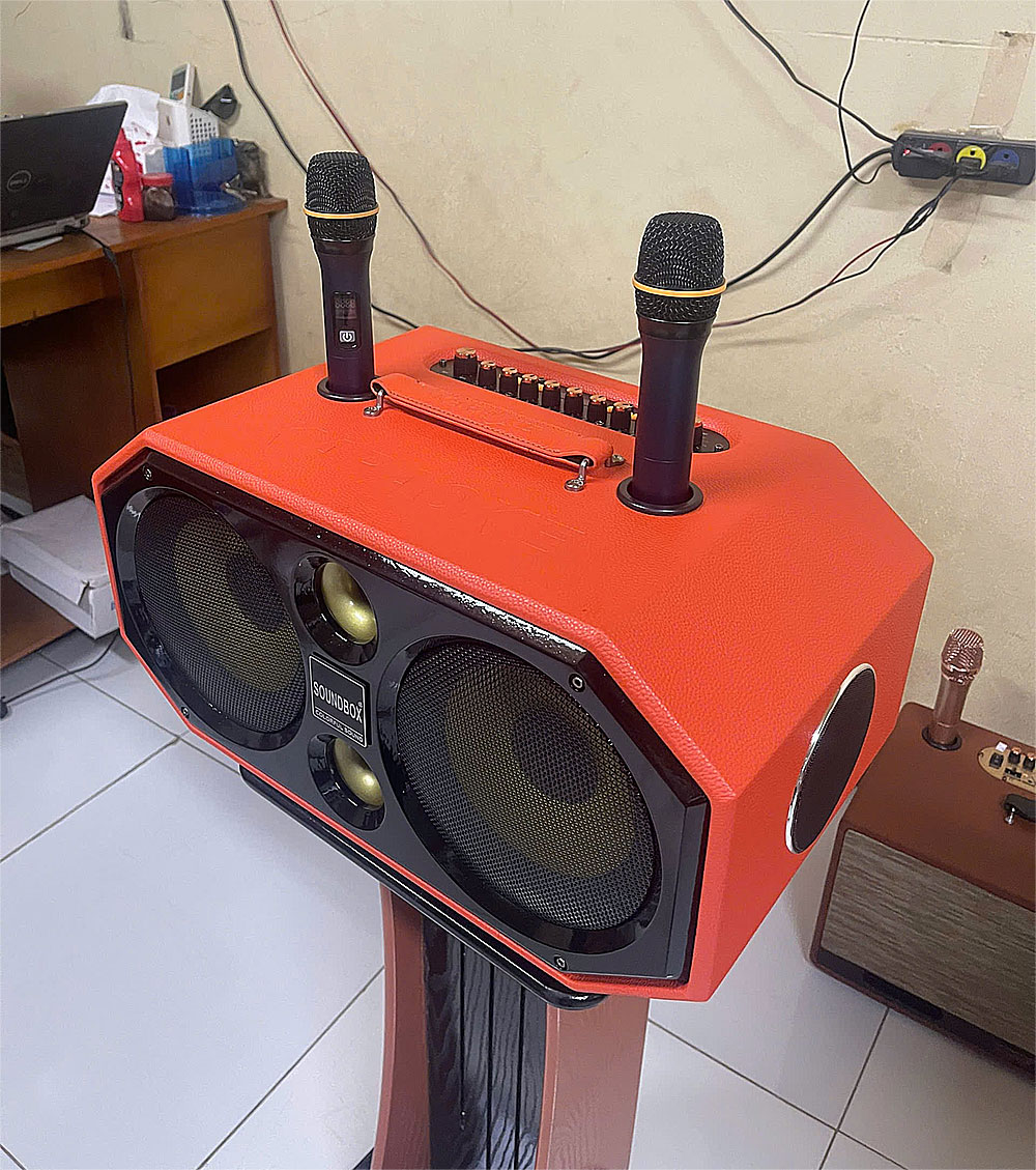 Loa xách tay Soundbox BG88, 3 đường tiếng