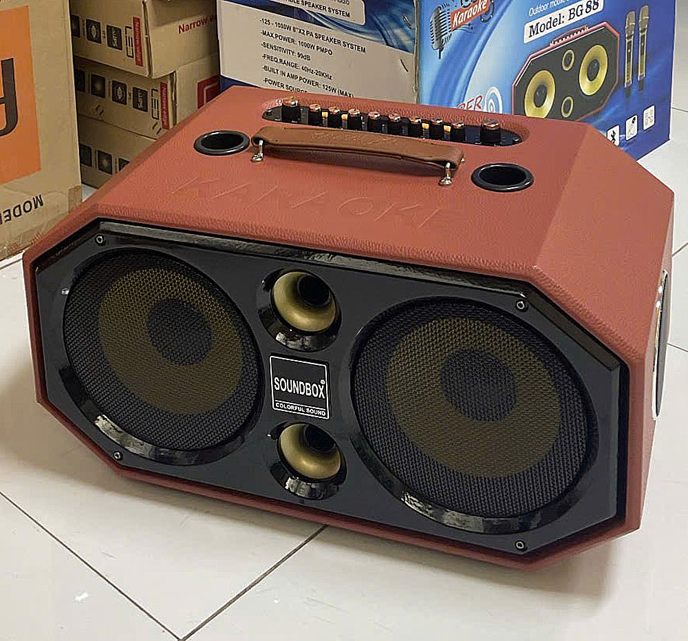 Loa xách tay Soundbox BG88, 3 đường tiếng