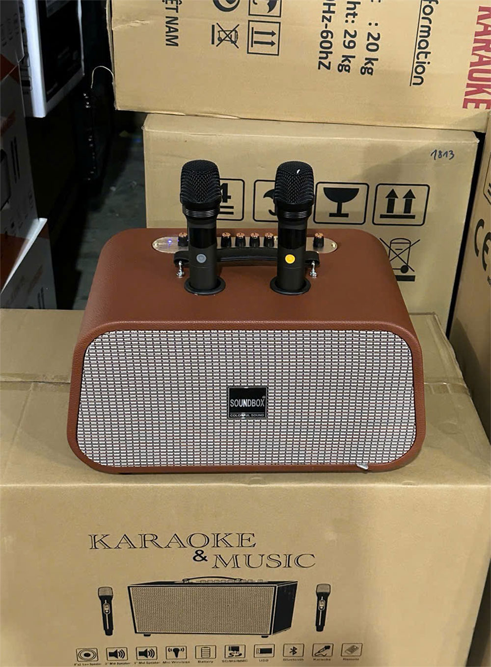 Loa xách tay Soundbox C206, 2 bass 16cm