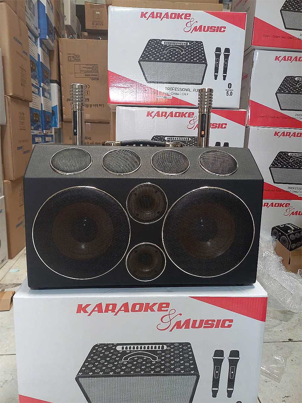 Loa xách tay Soundbox M8pro, 14 củ loa