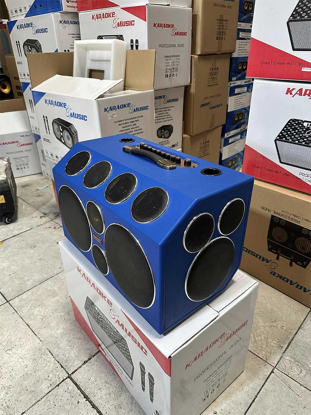 Loa xách tay Soundbox M8pro, 14 củ loa