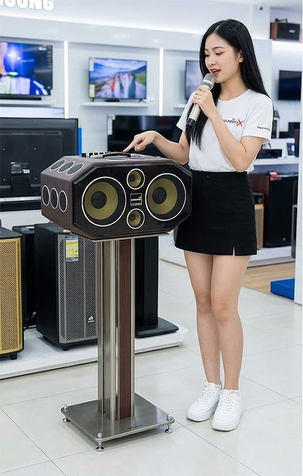 Loa xách tay Soundbox MP18 Loa xách tay Soundbox MP18, 18 củ loa