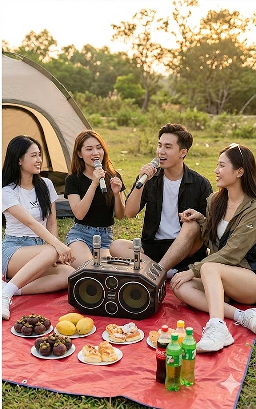 Loa xách tay Soundbox MP18 Loa xách tay Soundbox MP18, 18 củ loa