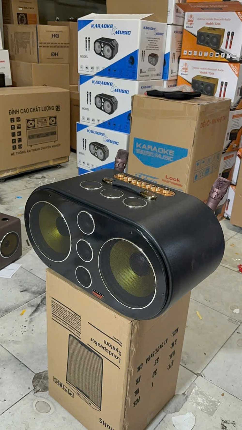 Loa xách tay Soundbox S210, 8 đơn vị loa