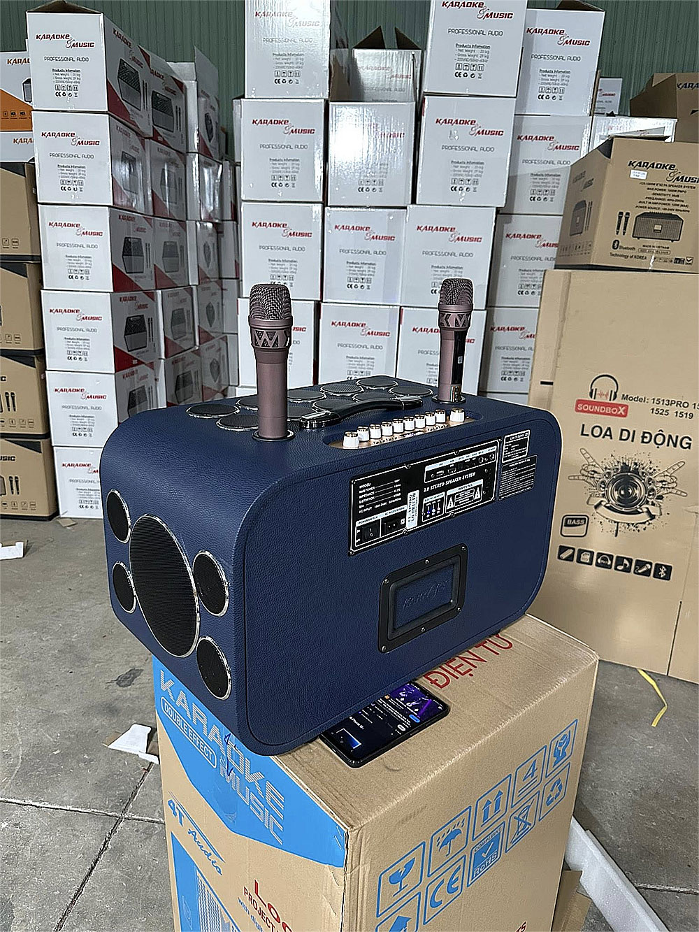 Loa xách tay Soundbox S250, 2 bass 25