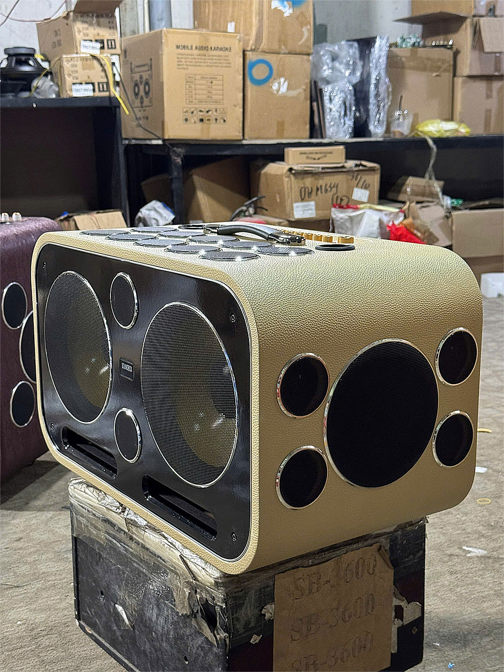 Loa xách tay Soundbox S250, 2 bass 25