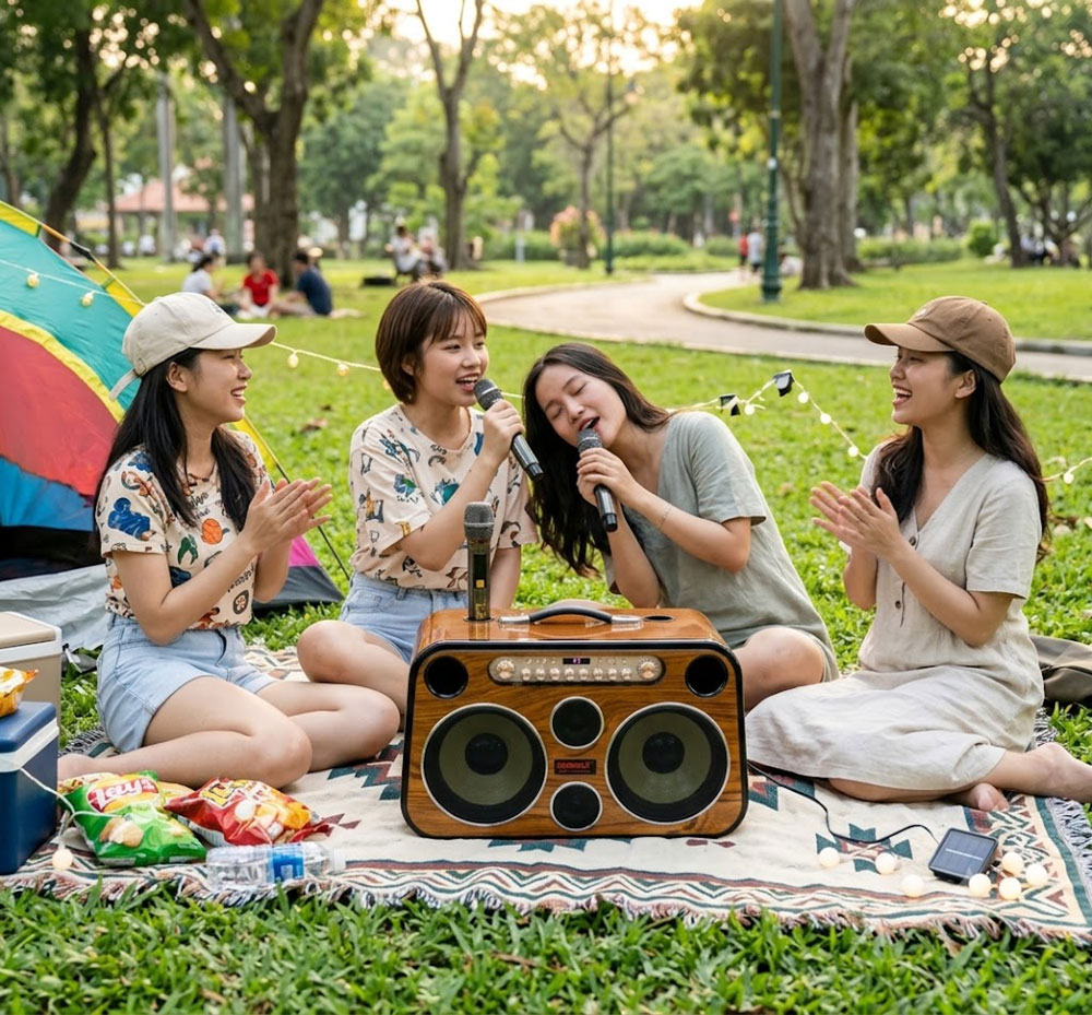 Loa xách tay Soundbox S27 Loa xách tay Soundbox S27, 2 bass 20