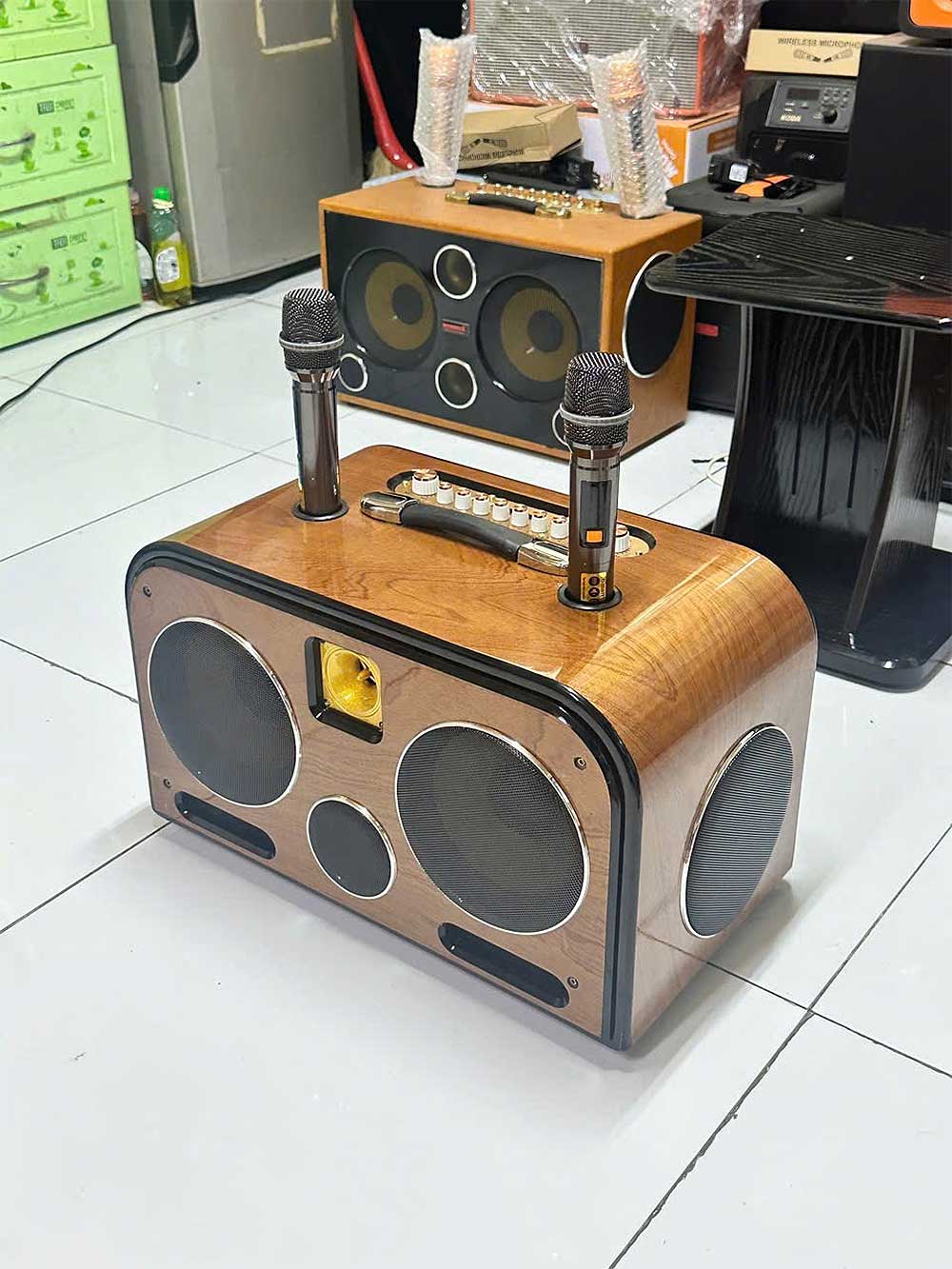 Loa xách tay Soundbox S28Plus, 2 bass 20