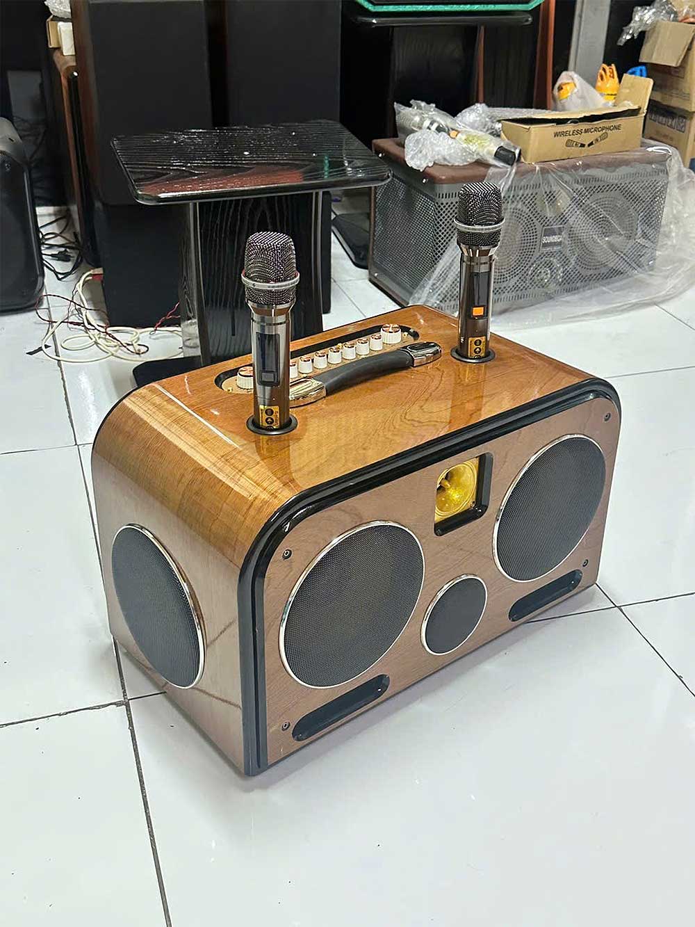 Loa xách tay Soundbox S28Plus, 2 bass 20