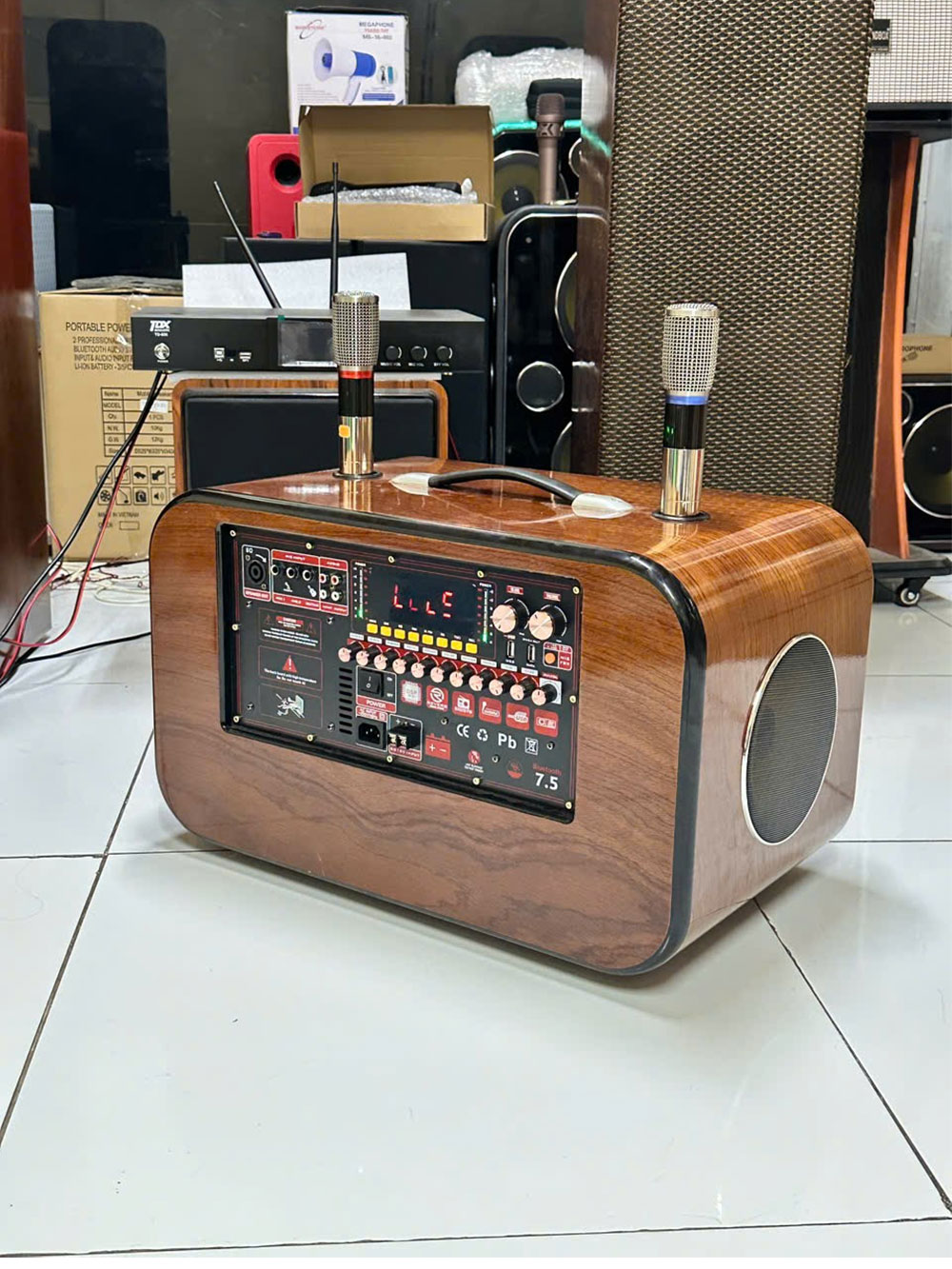 Loa xách tay Soundbox S29 Loa xách tay Soundbox S29, 2 bass 20
