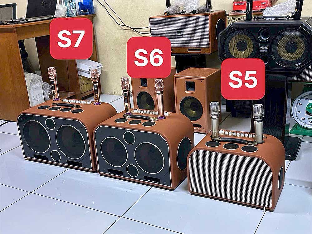 Loa xách tay Soundbox S6 Loa xách tay Soundbox S6, 2 bass 20