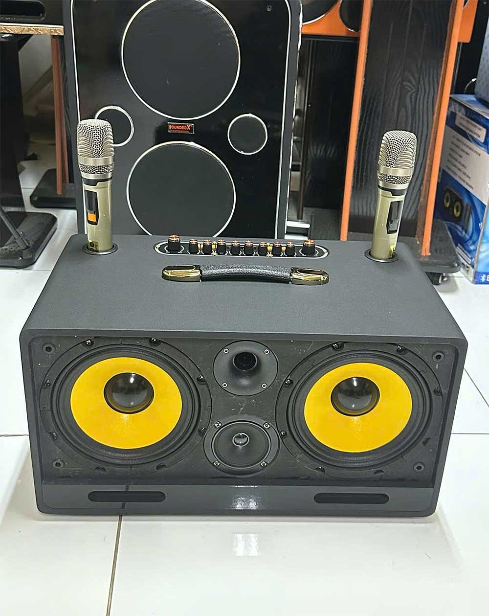 Loa xách tay Soundbox T288C, 3 đường tiếng