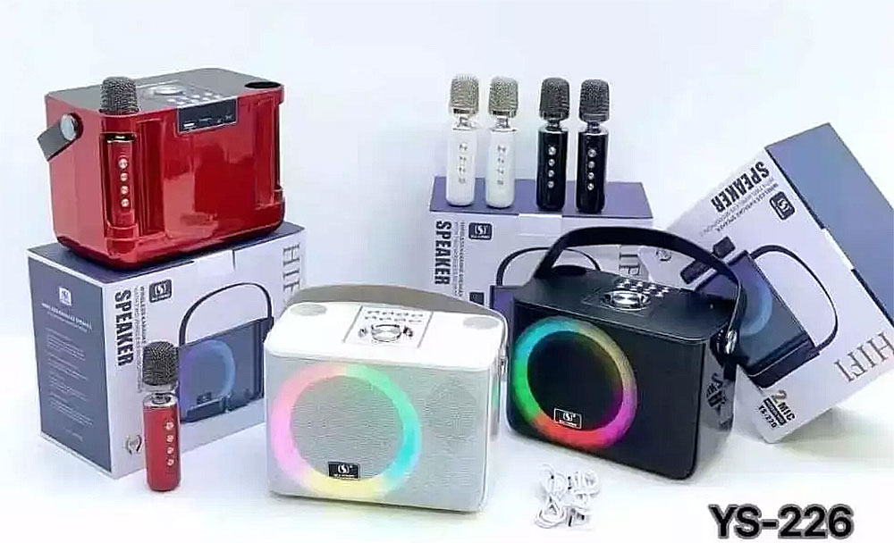 Loa xách tay Su-Yosd YS-226, 2 mic ko dây