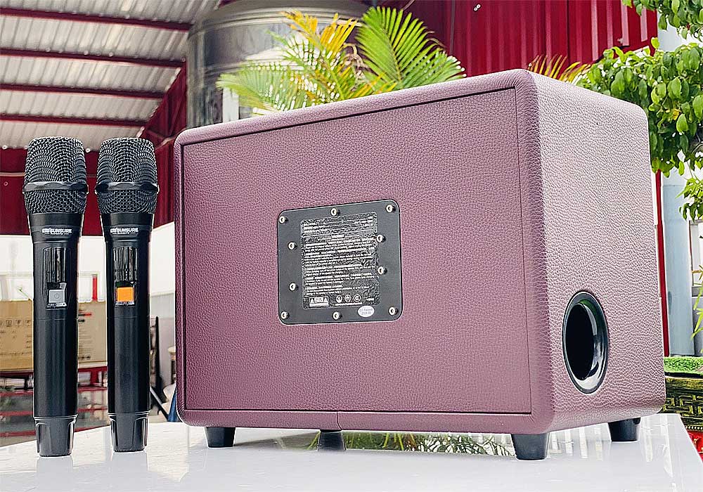 Loa xách tay Sunsure MK6, kèm 2 micro