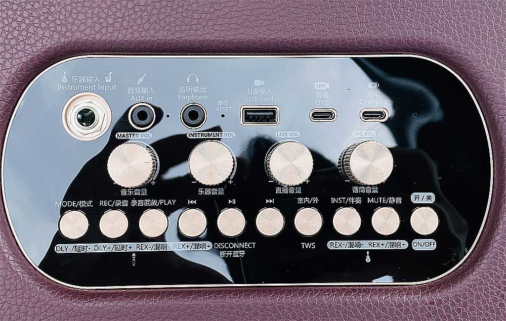 Loa xách tay Sunsure MK6, kèm 2 micro