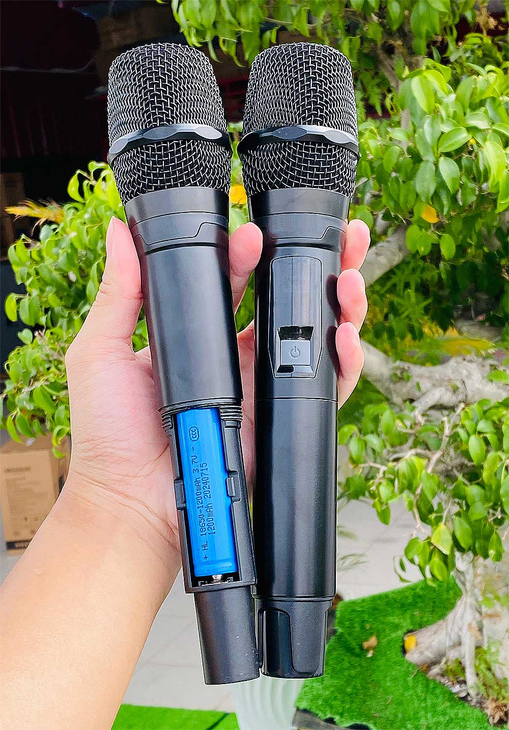 Loa xách tay Sunsure MK6, kèm 2 micro