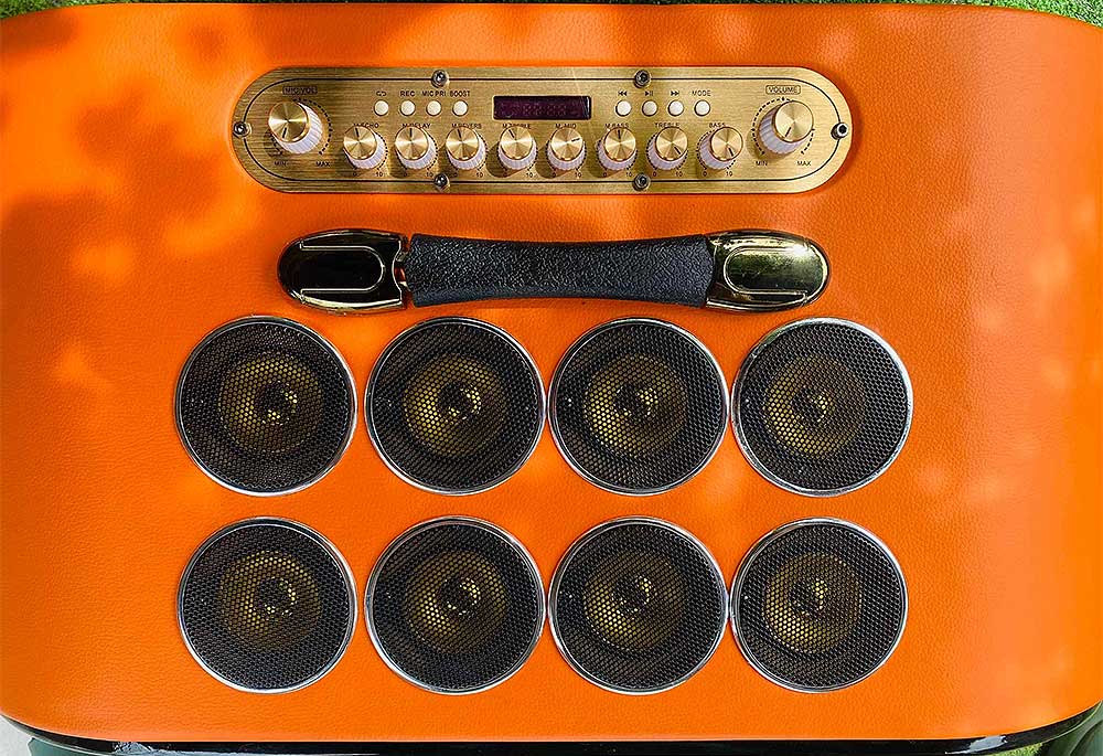 Loa xách tay T19Pro, 18 củ loa