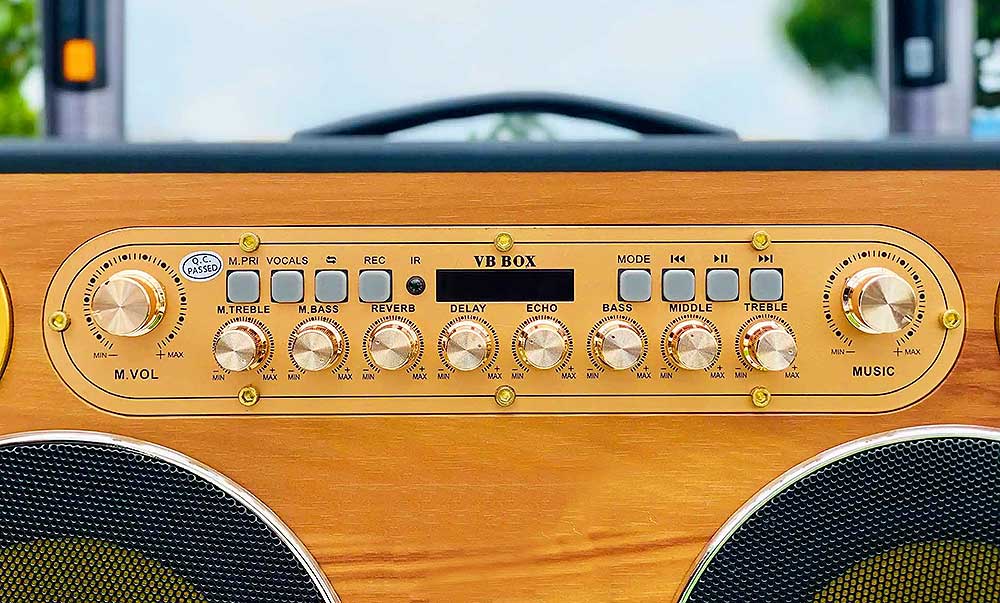 Loa xách tay VB Box VB-888, 2 bass 16