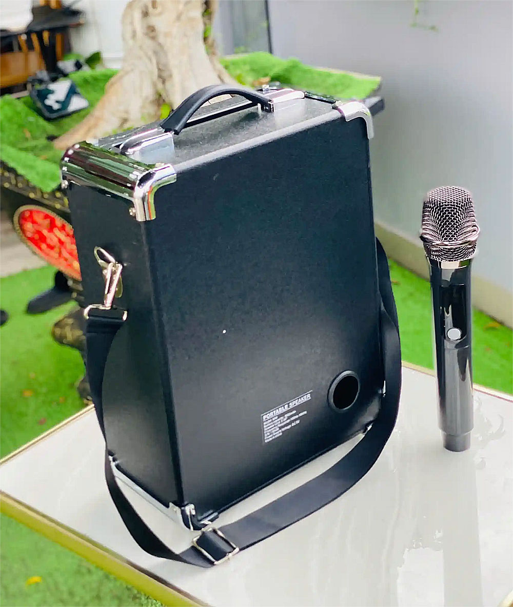 Loa xách tay Zansong S80, kèm 1 mic ko dây