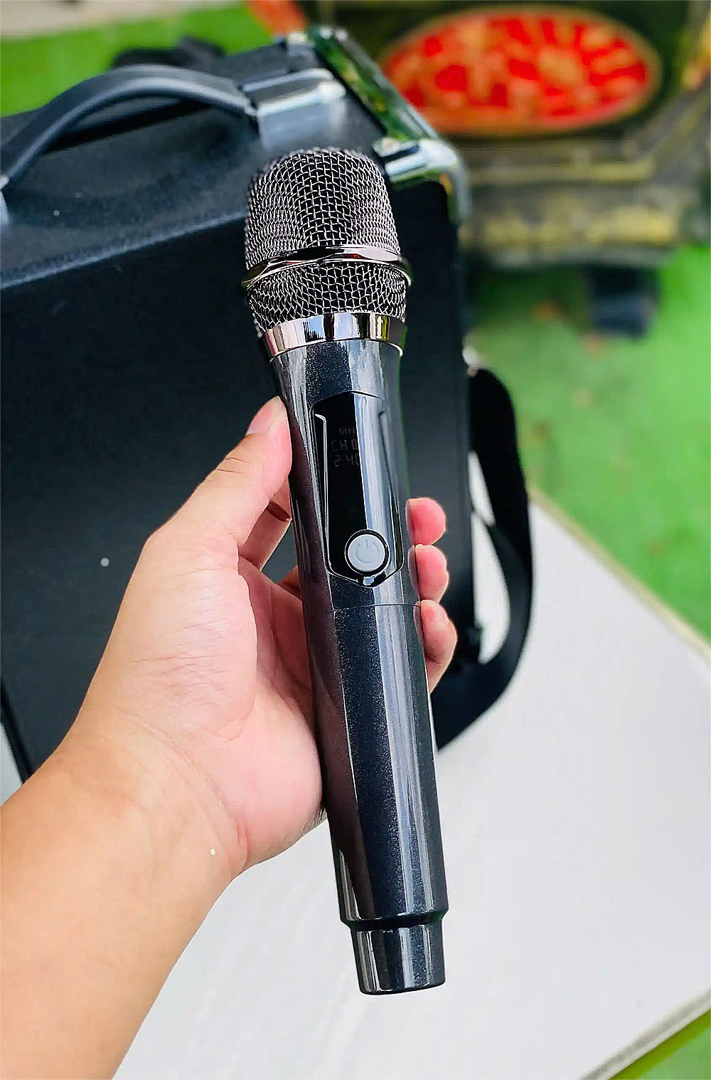 Loa xách tay Zansong S80, kèm 1 mic ko dây