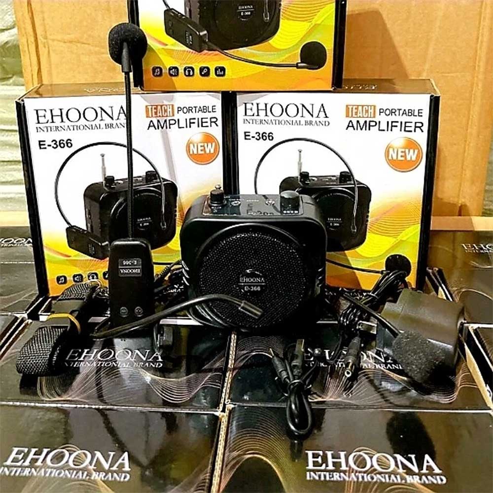 Máy trợ giảng EHOONA E-366 Máy trợ giảng EHOONA E-366, kèm mic ko dây
