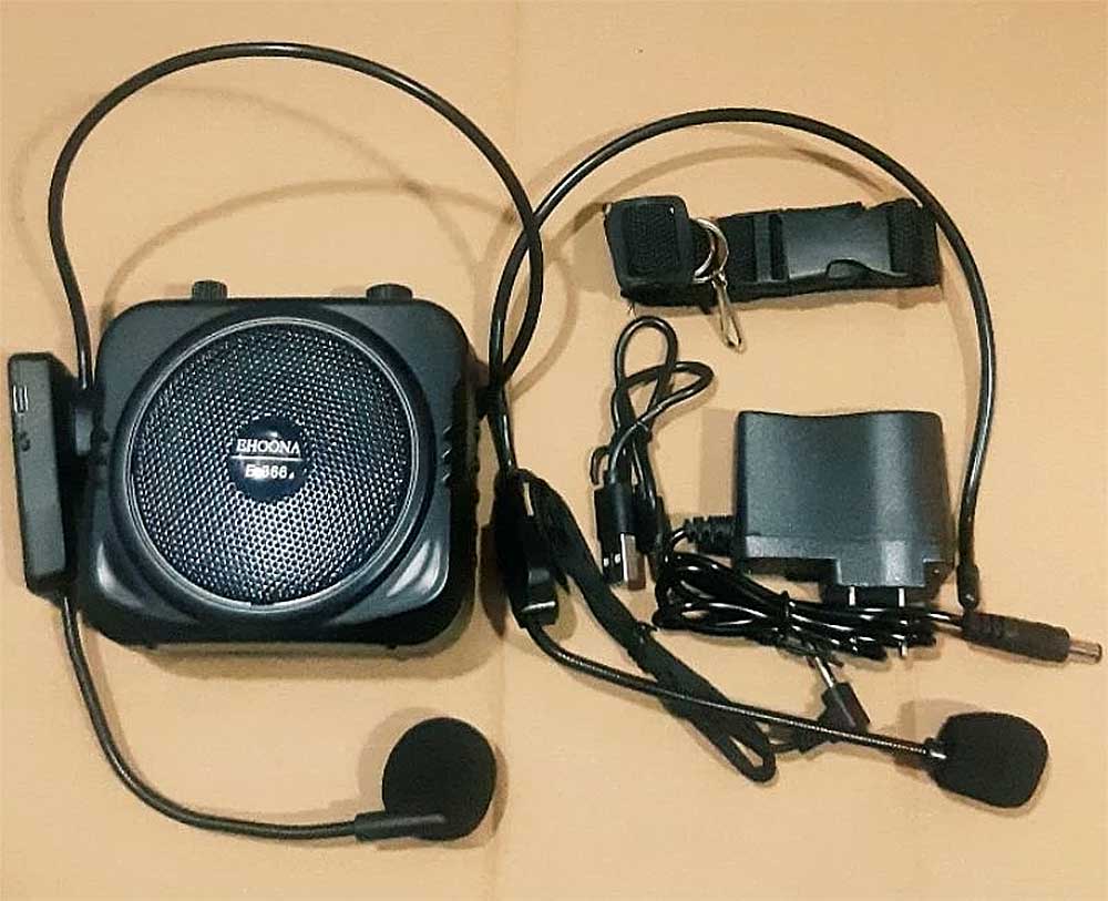 Máy trợ giảng EHOONA E-366 Máy trợ giảng EHOONA E-366, kèm mic ko dây