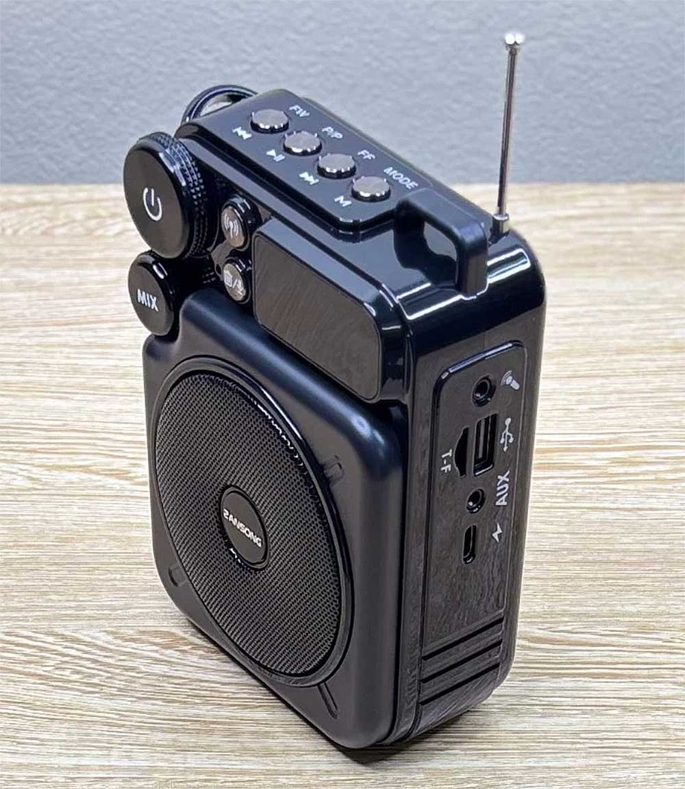 Máy trợ giảng zansong M16, kèm mic ko dây