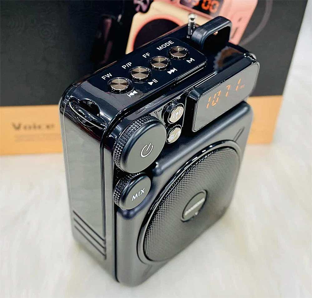 Máy trợ giảng zansong M16, kèm mic ko dây