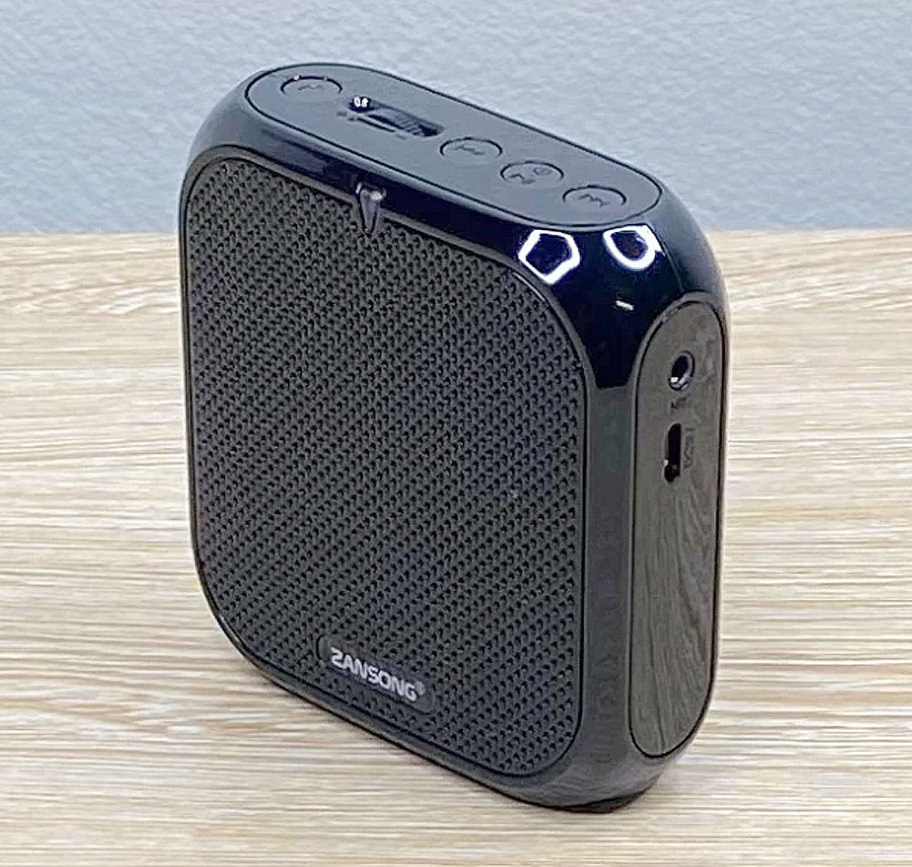 Máy trợ giảng Zansong M60, kèm 2 micro cài đầu