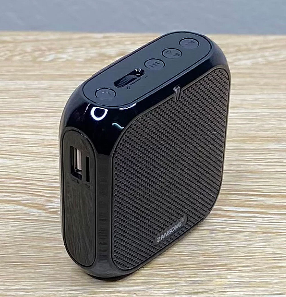 Máy trợ giảng Zansong M60, kèm 2 micro cài đầu
