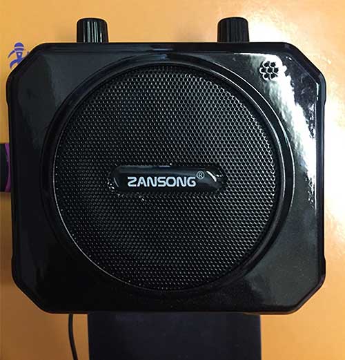 Máy trợ giảng Zansong M80, bluetooth 4.2, kèm mic không dây