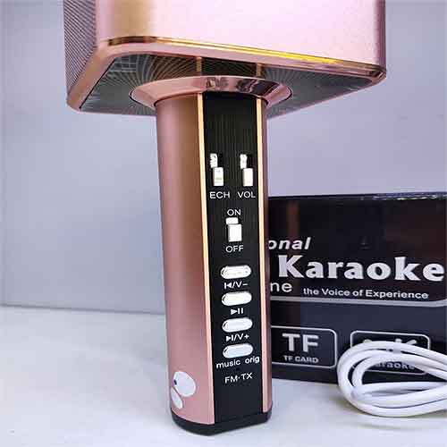Mic karaoke bluetooth SDRD SD-19, hát nhẹ - âm thanh to rõ