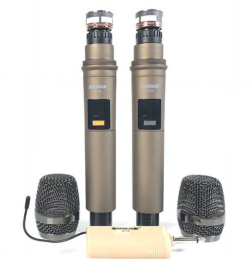 Micro đa năng SHUAE K10, mic karaoke UHF
