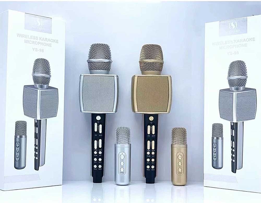 Micro kèm loa Su-Yosd YS-98, công suất 14W