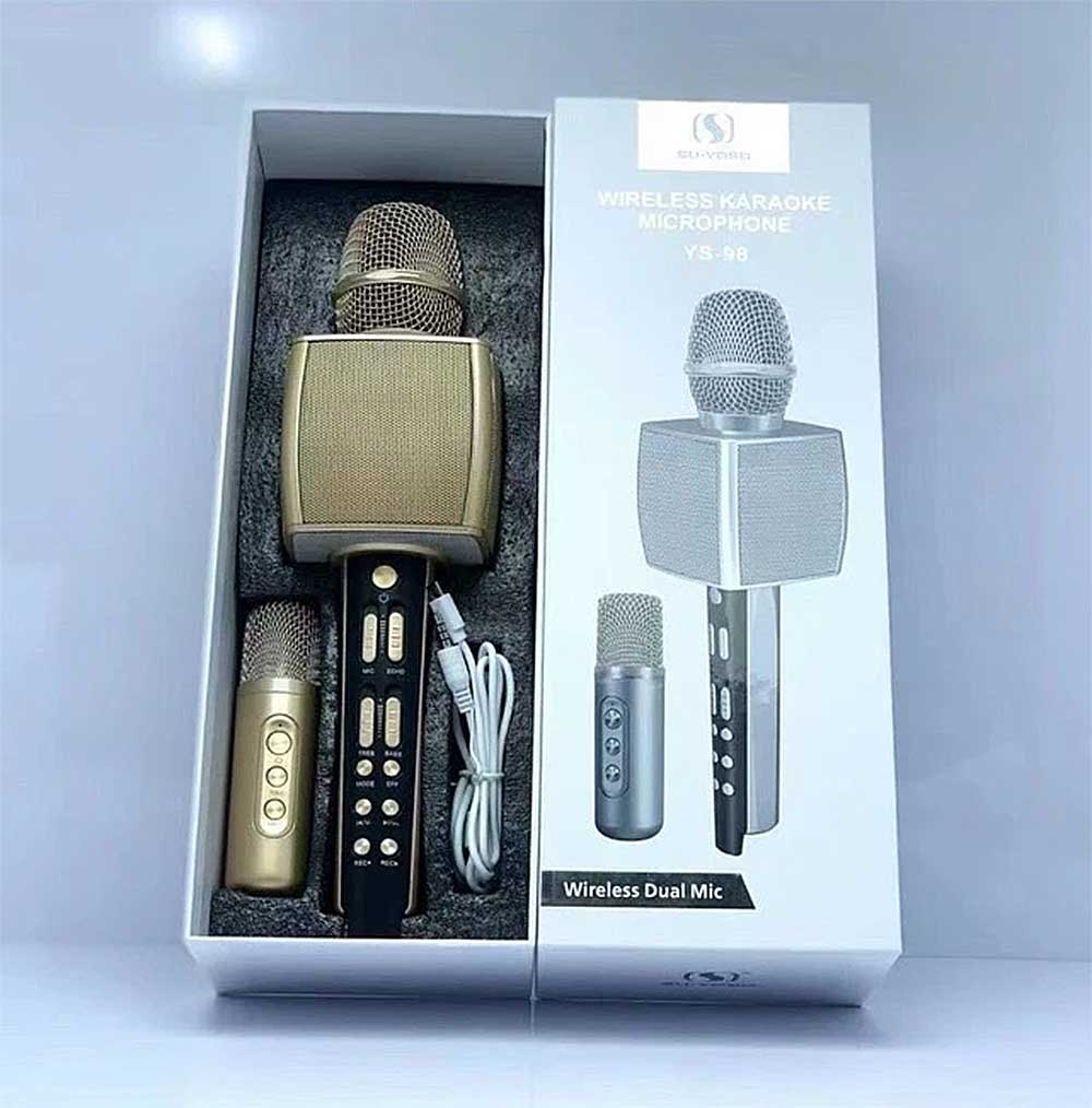 Micro kèm loa Su-Yosd YS-98, công suất 14W