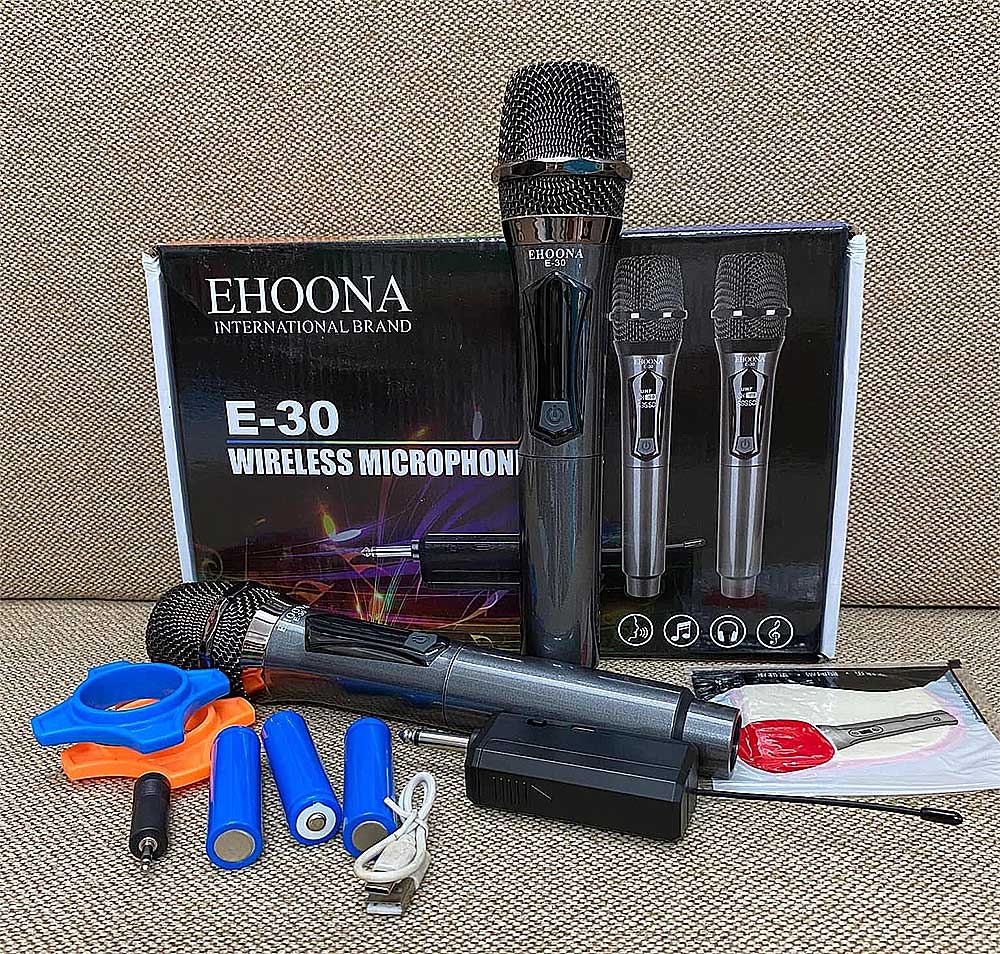 Micro không dây EHOONA E30 Micro không dây EHOONA E30, khoảng cách 50m