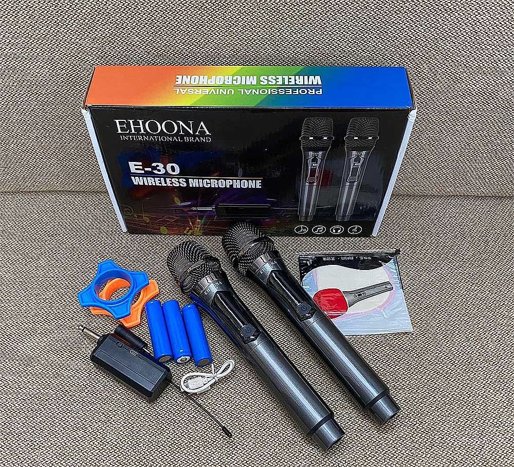 Micro không dây EHOONA E30 Micro không dây EHOONA E30, khoảng cách 50m