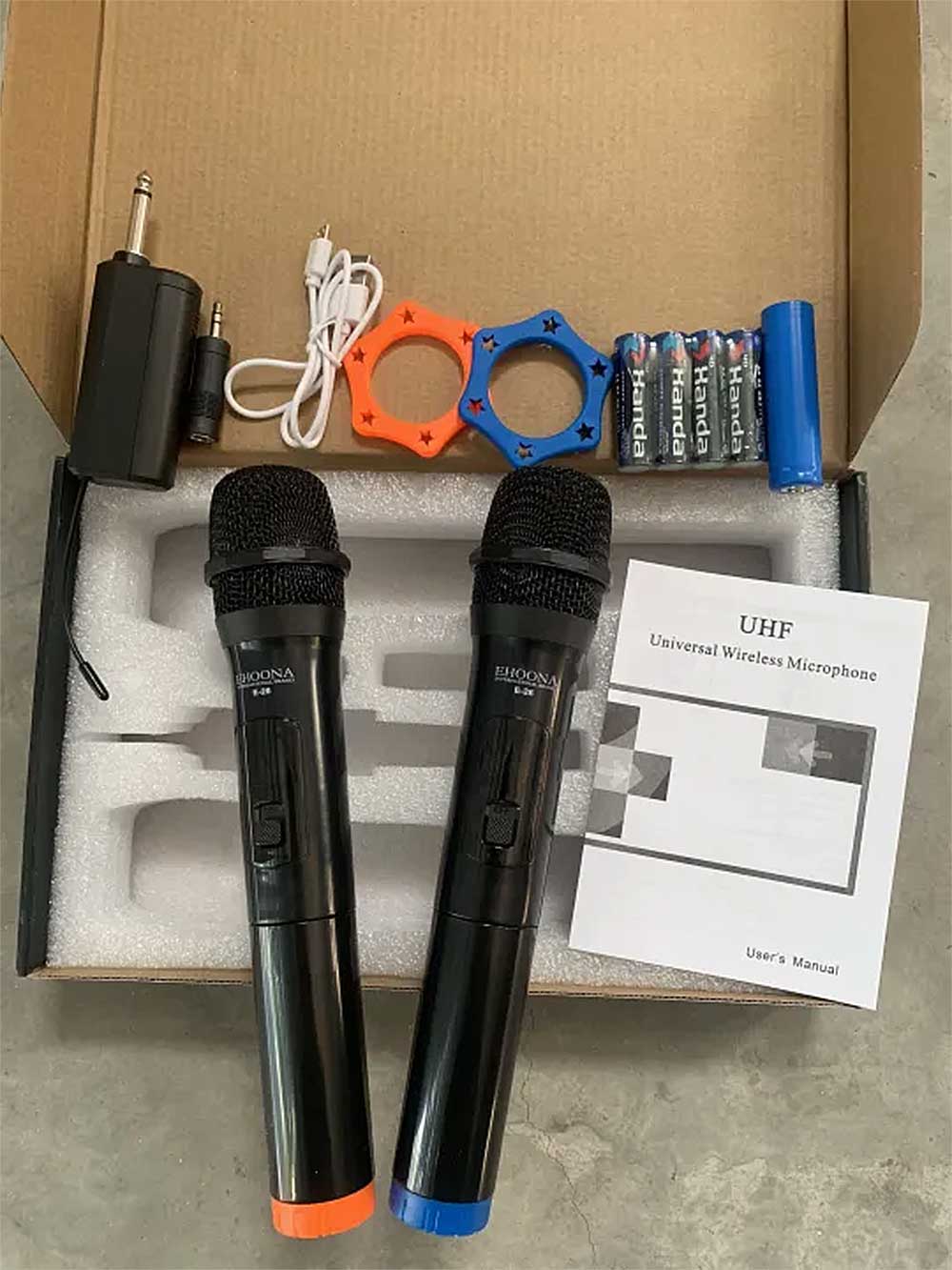 Micro không dây EHOONA E30 Micro không dây EHOONA E30, khoảng cách 50m