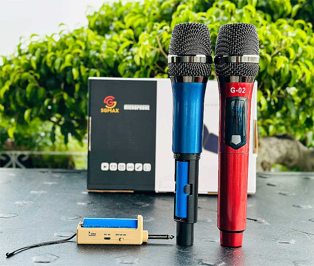 Micro không dây SGmax G02, kết nối hơn 20m