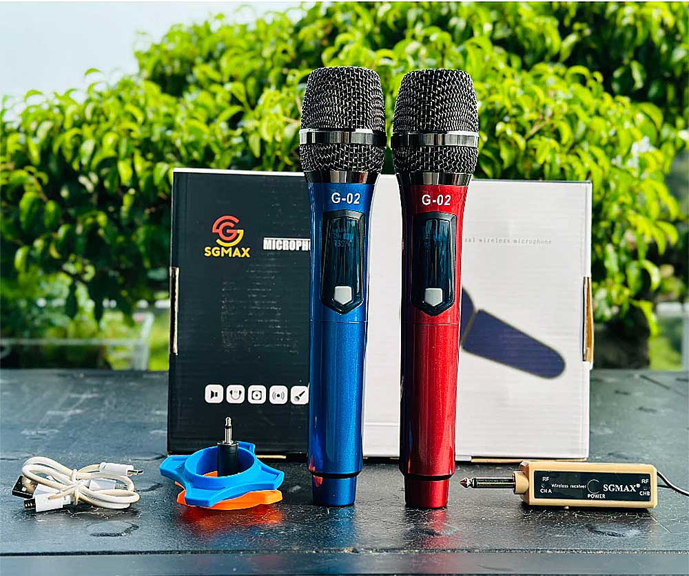 Micro không dây SGmax G02, kết nối hơn 20m