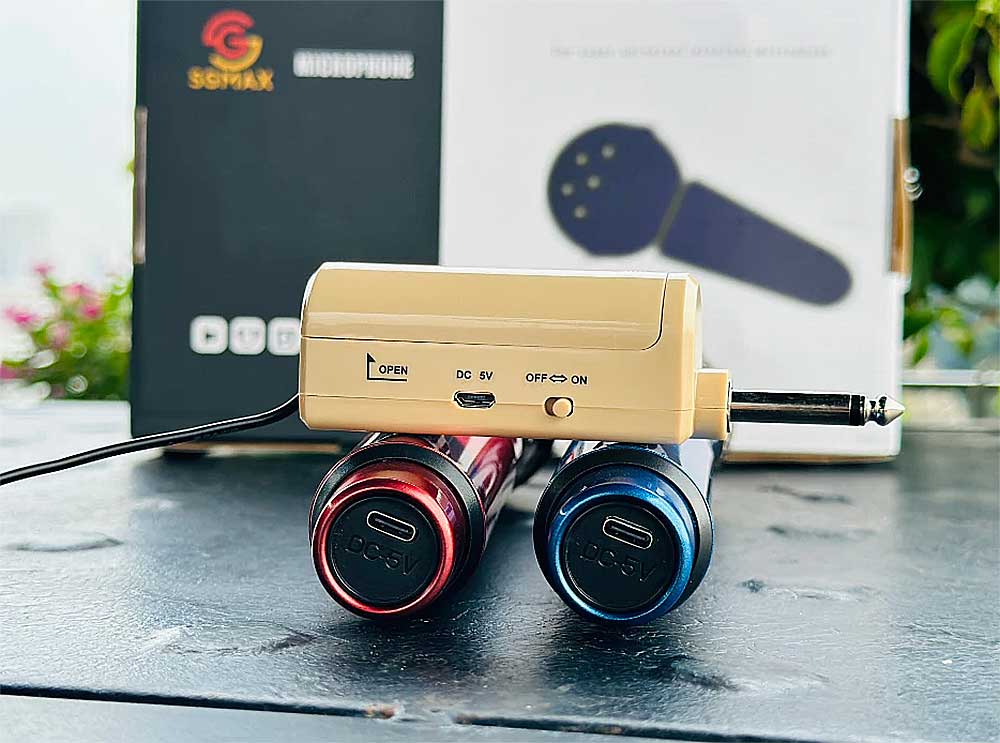 Micro không dây SGmax G02, kết nối hơn 20m