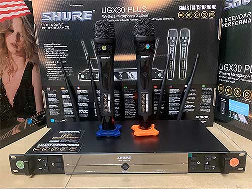 Micro không dây Shurre UGX-30 Plus chất lượng cao