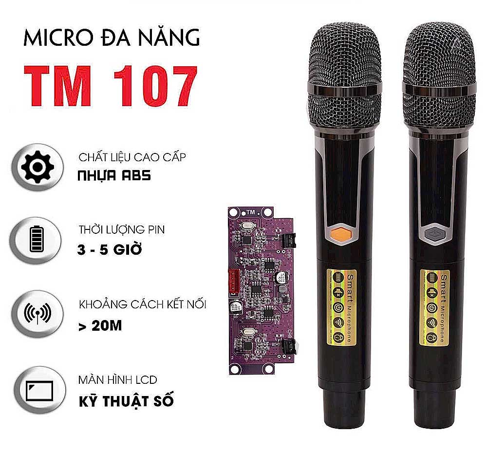 Micro loa kéo TM 107/108/129