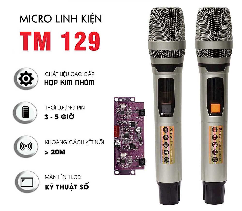 Micro loa kéo TM 107/108/129