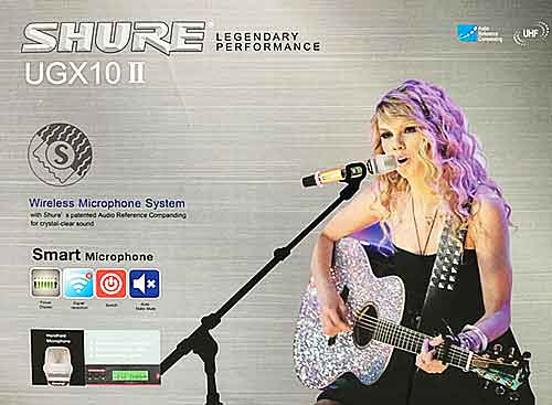 Microphone đa năng Shure UGX10 II