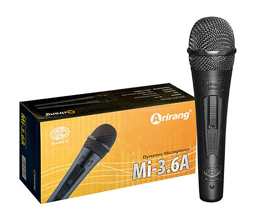 Microphone karaoke có dây Arirang Mi-3.6A