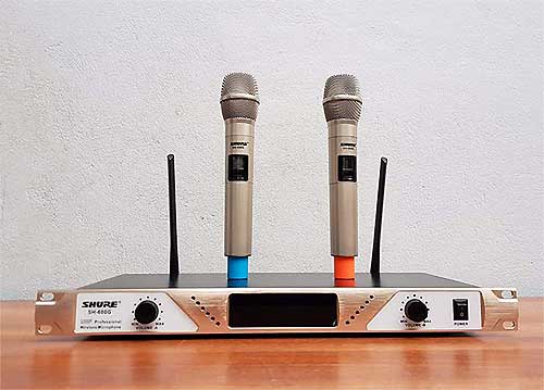 Microphone không dây Shure SH-600G và đầu thu